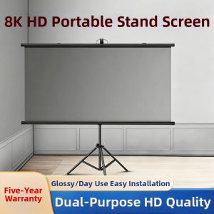 YIMING | 8K Anti-Glare Freestanding Projection Screen 100 inch