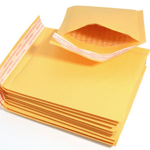 10-20pcs/lot Shipping Cushioning Bubble Padded Bag Kraft Paper Bubble Mailer Envelopes Bags For Mailing Protection Bag