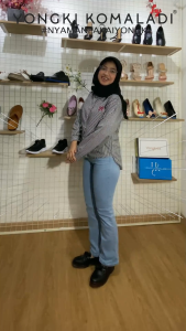 [ ORIGINAL ] YONGKI KOMALADI DESHA - SEPATU PLATFORM OL-OBR1631-23 LADIES