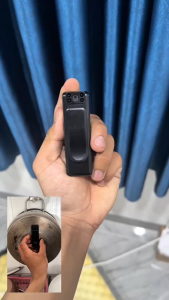 Camera Ghi Hình Kẹp Áo Quay Video Full HD 1080 sắc nétMáy Quay Phim Tích Hợp Máy Ghi Âm 2 Trong 1