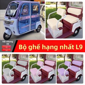 Bọc Ghế Trang Trí Cho Xe Điện 3 Bánh Buxubuxian First Class L9