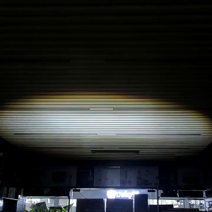 MOFOX 2PCS ZX2 Laser Gun Dual Color Mini Driving Light Auxiliary Light High/Low Beam Motorcycle LED Light Spotlight Headlight with Fan