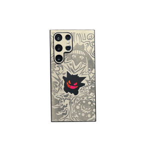 Case For Samsung Galaxy S25Ultra S25+ S25 S24Ultra S24+ S24 S23Ultra S22Ultra Jordan/Crayon Shin-chan A55 A54 A15 Laser Gengar Pattern