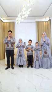 Baju batik couple anak lebaran couple baju lebaran sarimbit