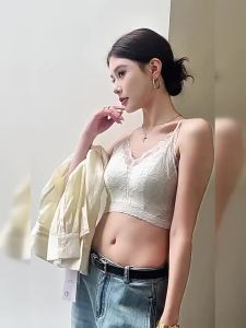 MiiOW | Large-to-Smaller Gathering Lace Bra Innerwear No Steel Circle