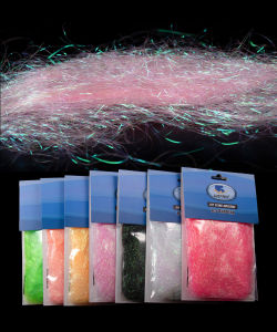 2g/bag UV Ice Dubbing Super Soft Texture Add Sparkling Fibers Fine Mylar-type Synthetic Fly Tying Material