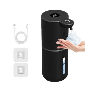 Foam/Liquid Model 380ML Automatic Smart Sense Soap Dispenser With High Definition Digital Display Hand Sanitizer Washing Machine
