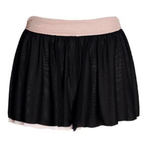 aiwuge | Quần Múa Ballet Quần Đùi Thể Thao Có Váy MESH Lật Ngược Được