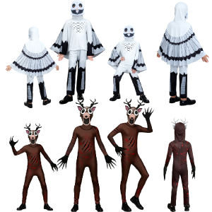 99 Nights In The Forest Deer Owl Kids Cosplay Costume Deer Owl Animal Cosplay Suit Halloween Party Costumes for Adult Children