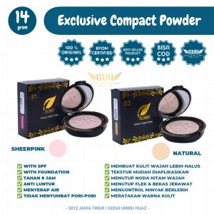 Matte Cover Natural Loose Powder Sr12 / Face Powder Bedak Tabur With Spf 15 [Rci]