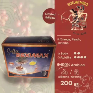 1box 10sachet kopi suuper reximak kopi giling aroma pandan