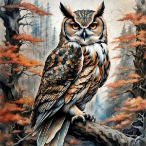 Acrylic Paint By Numbers Owl Animal Pattern Painting By Numbers on Canvas Coloring By Number for Adults Paint Digital Art