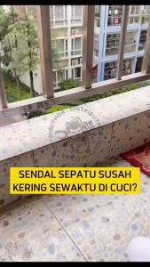 Gantungan Sepatu Hanger Sandal Portable Serbaguna Cantolan Tempat Jemuran Sendal Slop Tas Dasi Lainnya Hemat Tempat Rak Gantung Sepatu - DISTRIBUTHOR