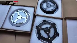 JNYD Motorcycle 6 Holes Derby Clutch Timing Timer Cover Engine Covers For Harley Sportster Iron 883 1200 XL883 XL1200 2004-2017
