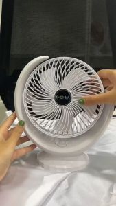 พัดลมตั้งโต๊ะ พัดลม พัดลมพกพา พัดลมชาจเก็บไฟ ชาร์จแบตได้ ปรับความแรงลมได้3ระดับ แบบพกพาแบบusb คุ้มเกินราคา #B-017