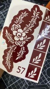 Exclusive Raya Henna Sticker Collection Quick Easy Apply And Beautiful Henna Design For Adults