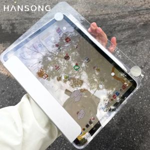For iPad 2025 Transparent Case for 11th(A16) 10th Pro 12.9 4/5/6th 11 Air 4/5 13 11 10.5 10.2 9.7 M2 M3 M4 Mini 6 7 Cover