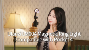 Ulanzi LM004 DJI OSMO Pocket 4 Magnetic Ring Light (L323)