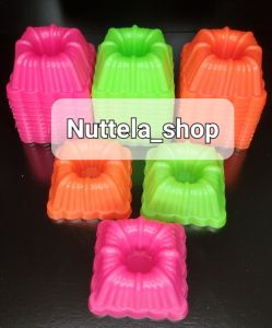 cetakan putu ayu segi empat / jelly / agar / coklat