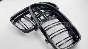 Lưới Tản Nhiệt Trước Màu Đen Bóng Cho BMW E90 E91 LCI 3 Series 325i 328i 335i 2009-2011 Chất Liệu ABS Lưới Tản Nhiệt Thể Thao