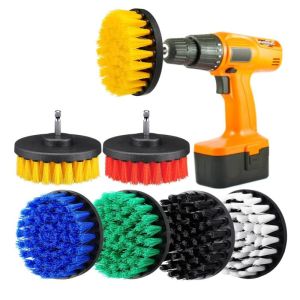 แปรงทำความสะอาดไฟฟ้าแบบอเนกประสงค์สำหรับใช้ในบ้าน แปรงทำความสะอาดพื้นกระเบื้องห้องครัวห้องน้ำ แปรงหมุดไฟฟ้า ชุดอุปกรณ์ทำความสะอาด