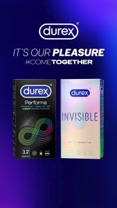 Durex Invisible Extra Thin Extra Sensitive Lubricated Condoms 10s