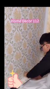 HYLL Kertas Dinding Pelekat Kalis Air 2D 45cm*1000cm (Stok Sedia)