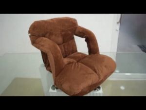 เก้าอี้นั่งพื้น โมเดิร์น เก้าอี้นั่งพื้นพับได้ เก้าอี้นั่งพับได้ เก้าอี้ญี่ปุ่นแบบนั่งพื้น ปรับได้ 6 ระดับ พร้อมที่วางแขน ส่งจากไทย