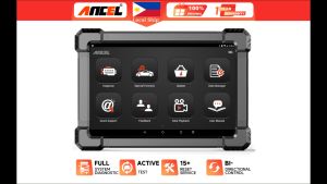 【Manila 24H】ANCEL X7 OBD2 Car Diagnostic Tool Professional Full System Code Reader with DPF ABS Oil IMMO EPB 10 Reset Service EOBD JOBD Automotive Scanner for Toyota Proton Perodua Mitsubishi ISUZU All Cars OBD 2 Car Scan Tool