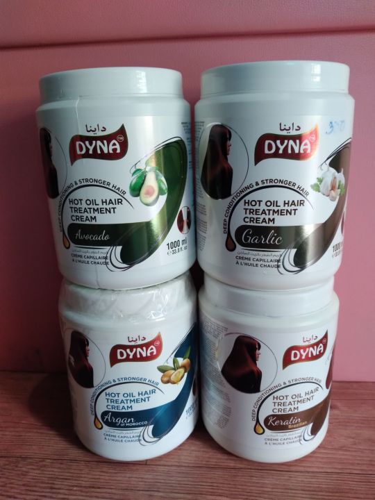 Dyna Hot oil Hair Treatment Cream 1000ml Made in UAE Lazada PH