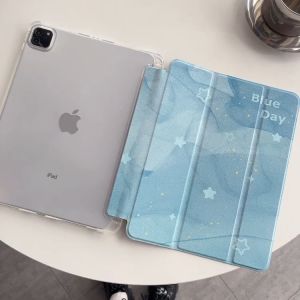 iPad 10.2 Gen10, 9, 8 2022 ดาวเรียบง่าย ค้างเคส for iPad 10.9/11pro พร้อมถาดปากกา คลิกเพื่อเรียนรู้ข้อมูลเพิ่มเติม