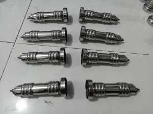 Handle Grip For Motorcycle Universal Pure Stainless Heavy Duty