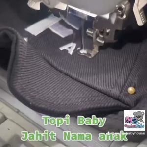 Baby alphabet baseball hat topi baby huruf 3m-3y H1119 [Genius Baby House]