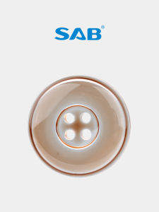 ปุ่มโลหะผสมเรซิน SAB Weixing สีใส เหมาะสำหรับเสื้อสเวตเตอร์ เสื้อโค้ท ชุดสูท ปุ่มเสื้อผ้า ปุ่มเสื้อผ้า อุปกรณ์เย็บผ้า