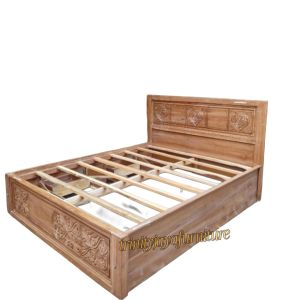 Dipan Ranjang Kayu Tempat Tidur Kayu Jati/trinityjayafurniture