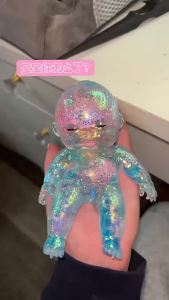14CMSquishy Maltose Sugar Baby Squeeze Toy Kawaii Baby Stretchable Slow Rising Fidget Toy for Adults Stress Anxiety Relief Gifts