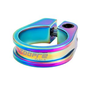 TOOPRE Saddle Clamp Seatpost Mtb Seat Post Clamping Bicycle Saddle Screw Bike Aluminium Tube Canoe Mount Collar Bolt 31.8 34.9