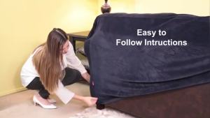 Velvet Sofa Cover Thick Elastic 1/2/3/4 Seater Sofa Cover for Living Room Stretch Plush L Shaped Corner Sofa Cover Couch Cover