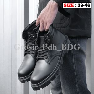 SEPATU PDH PRIA Fantopel Dinas Kerja kantor Security TNI Polri Satpam tali Resleting Size 39-46