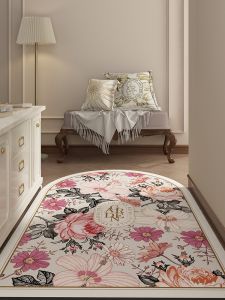 American Style PVC Leather Door Mat Entrance Hallway Floor Rug No Wash Dust Cleaning Customizable Size Entrance Door Mat