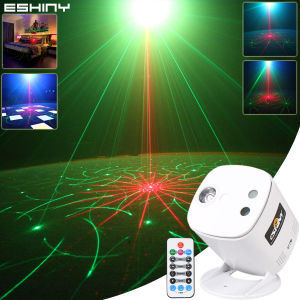 ESHINY NEW 40 Patterns Laser USB RipalityG Projector Stage Light RGB LED Party DJ Disco Bar Dance KTV Room Effect Lights Show B219N7