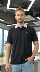 Áo Polo Nam Thể Thao Aristino Active hỗn hợp Recycled Polyester Co Giãn linh hoạt APS003EGP01