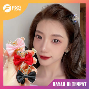 FXG - Jepit Rambut Pita Anak Dewasa Fashion Hairpin Korea Jepitan Bahan Metal Di Hiasi Mutiara ACC13