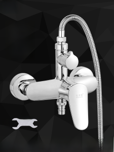 Copper Mixing Valve Hot and Cold Shower Faucet Bathroom Concealed Water Heater Shower Switch Dual-Purpose Washing Machine Faucet