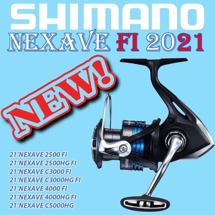 Shimano Nexave FI 2021 Fishing Reel / Spinning Reel
