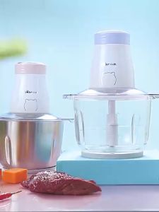 🔥ready stock 🔥Bear Meat Grinder Household Electric Small Cooking Machine Multifunctional Filling Vegetable Mincer Garlic Mixing Food Supplement automatic crusher type OiYQ