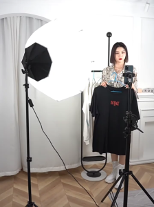 8-angle Soft box Studio Continuous Lighting with 3 Color Temperatures 85-watt Photography Bulb Suitable for Continuous Lighting in Studios