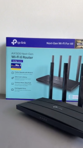 Tp Link Archer Ax12 Ax1500 Wifi 6 Wireless Dual Band Gigabite Router Original