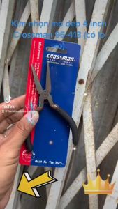 Kìm nhọn mỏ dẹp Crossman 95-413