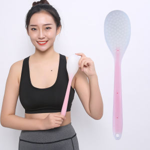 Long Silicone Massage Stick Meridian Thumping Board Health Care Neck Back Massage Hammer Rod Full Body Spiritual Use Tool
